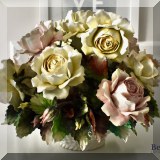D46. Metal flower bouquet. 
